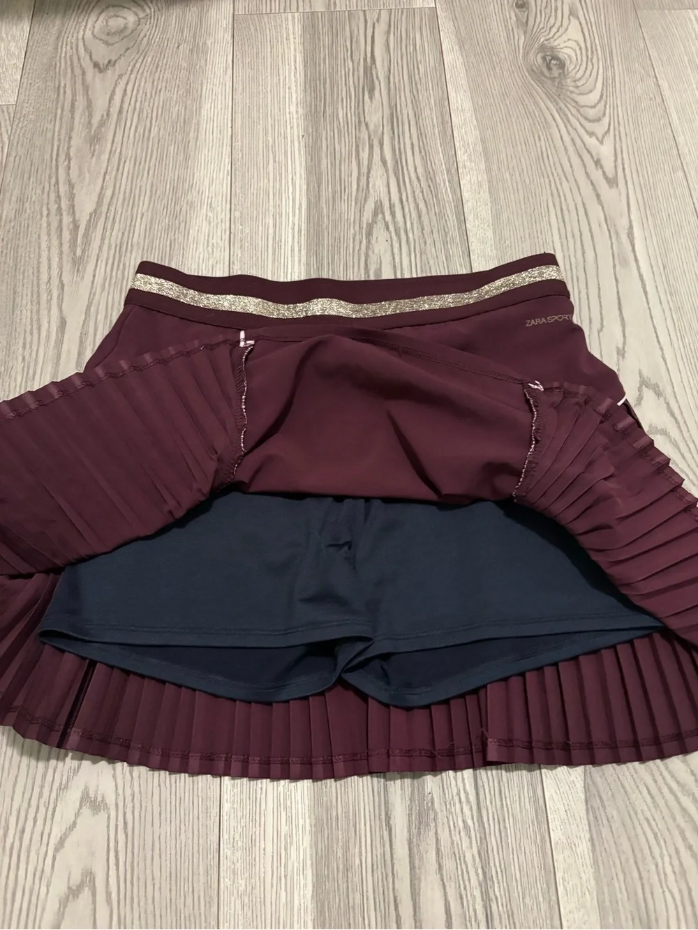 Zara Sport Girls Pleated Skirt Size 13/14